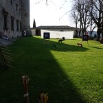 Il poligono di tiro nel Castello di Meleto è pronto
